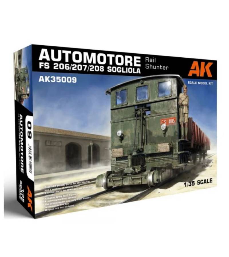 1:35 AUTOMOTORE FS 206/207/208 SOGLIOLA RAIL