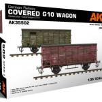 1:35 GERMAN RAILWAY COVERED G 10 WAGON