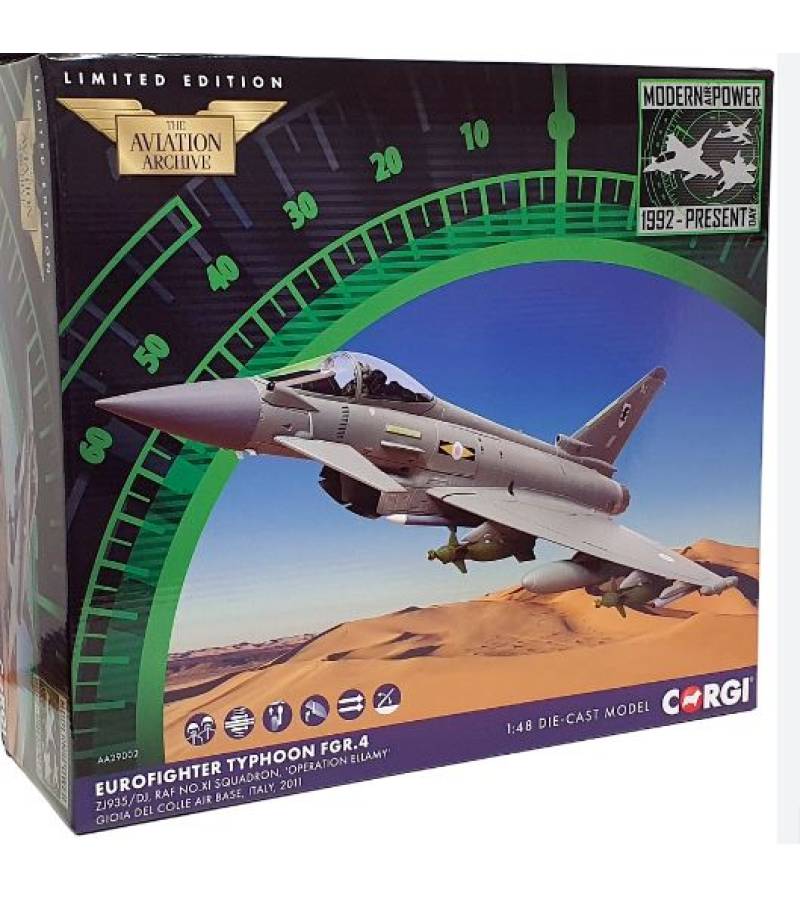 1:48 EUROFIGHTER TYPHOON FGR.4 RAF No.11 COR DISC