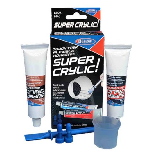 SUPER 'CRYLIC! 60G TWIN PACK