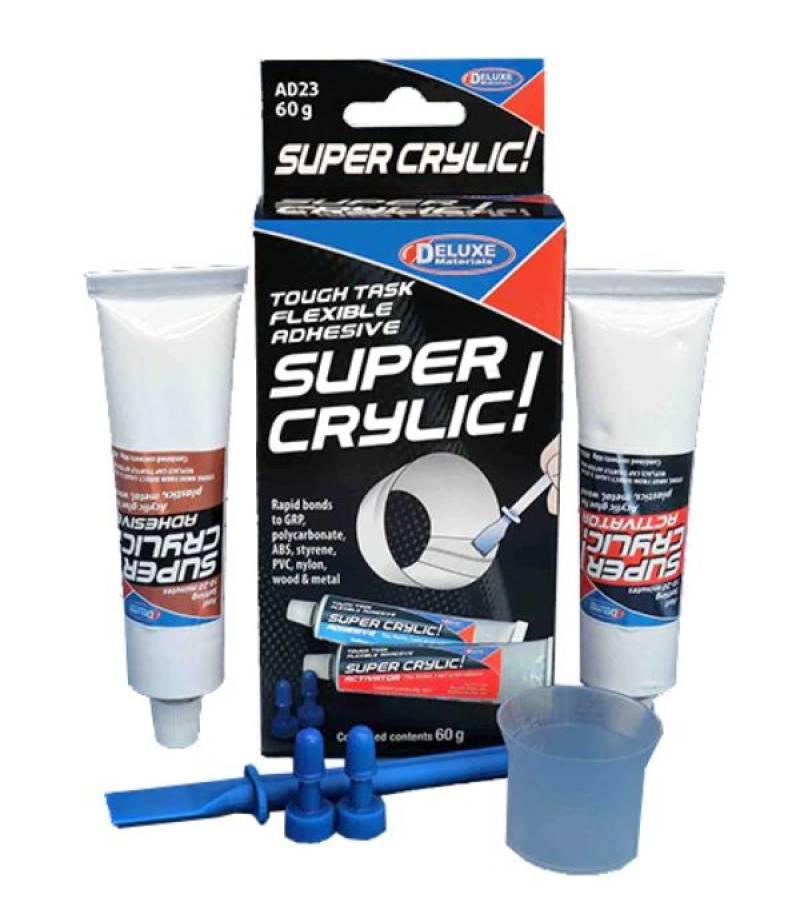SUPER 'CRYLIC! 60G TWIN PACK