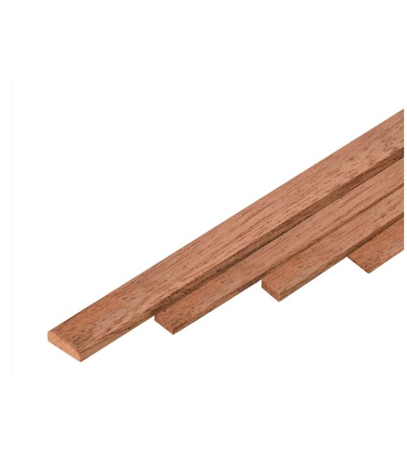MAHOGANY STRIP 5x5mm X 1mt
